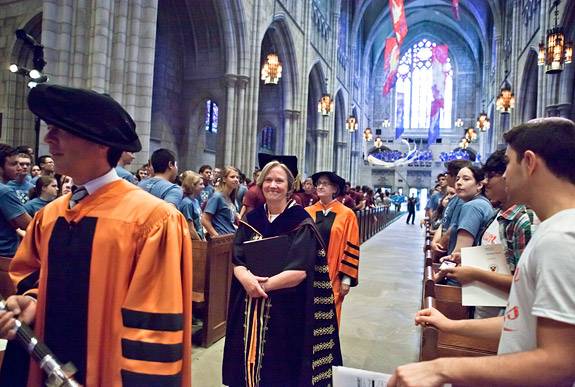 Open Exercises procession