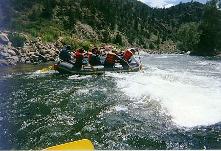 Rafting on the Arkansas