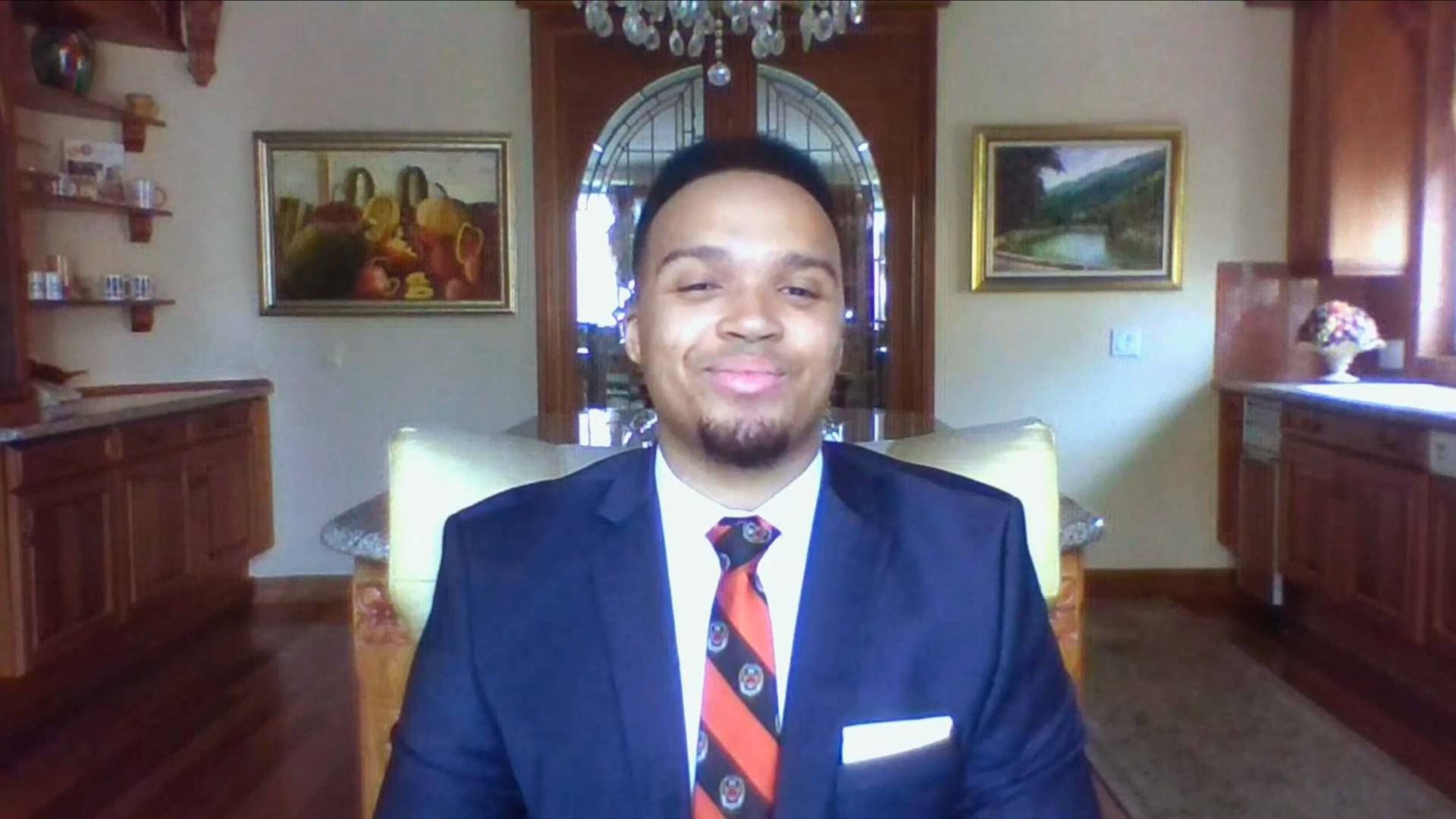 Nicholas Johnson gives his Valedictory address