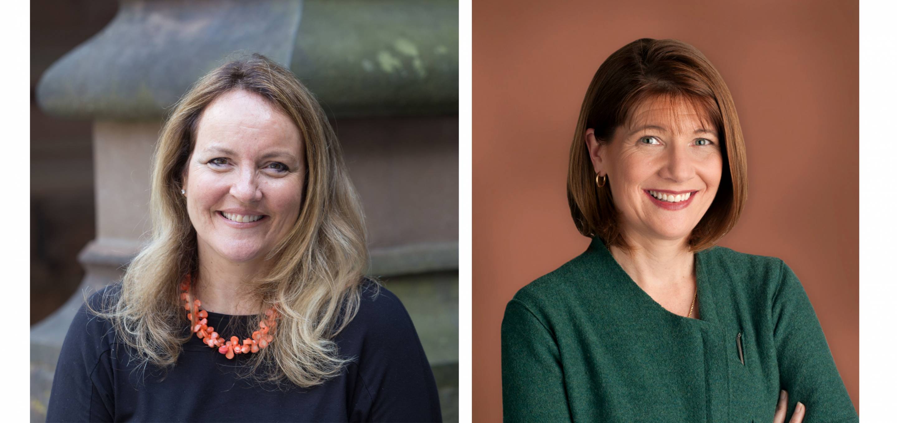 Sue Walsh and Heather Seagroatt named to leadership posts in advancement