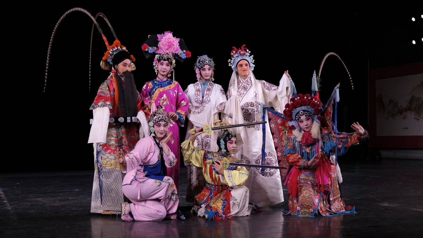 Arias to water sleeves Students bridge performance, language through Peking opera