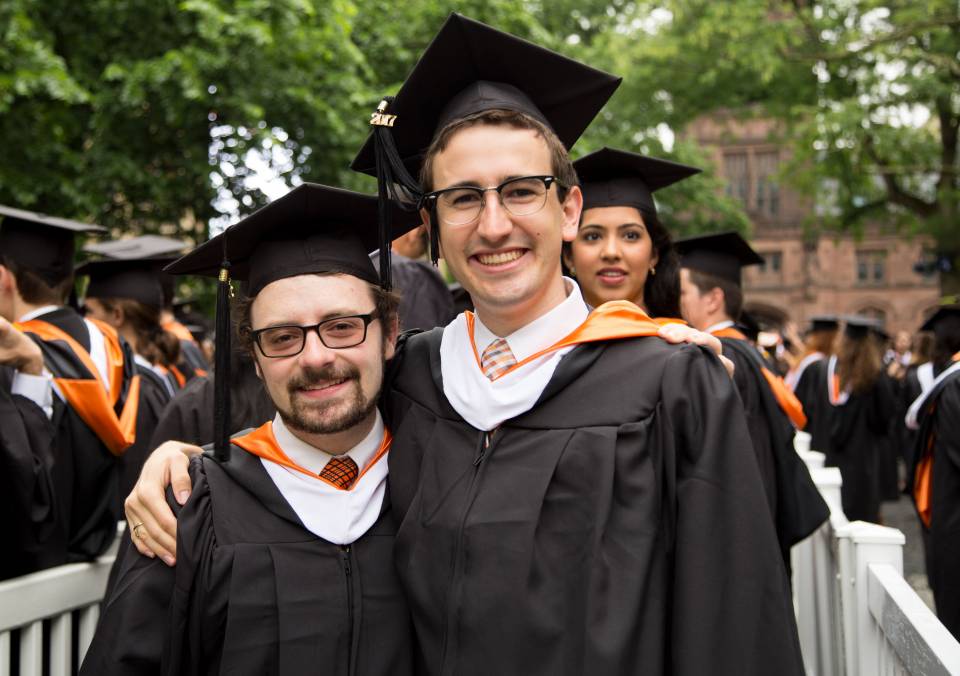 'Onward!' Eisgruber exhorts Princeton graduates to work together for