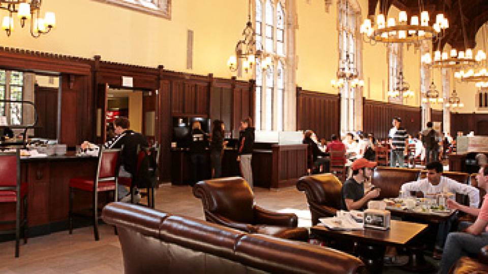 Rockefeller-Mathey dining hall