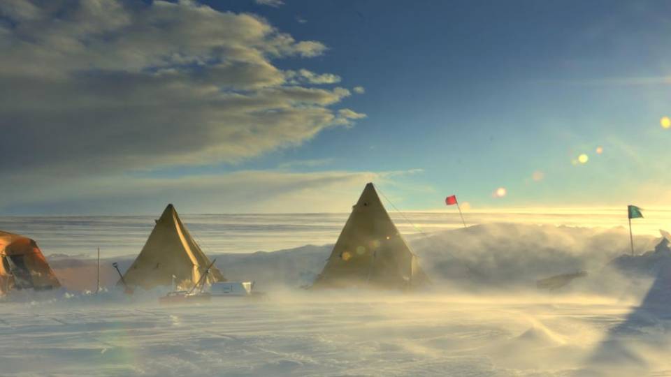 Oldest Ice base camp