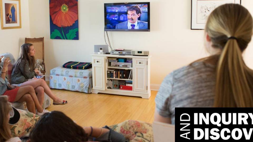 "Inquiry and Discovery" Freshman Seminar drug discovery with Paul Reider