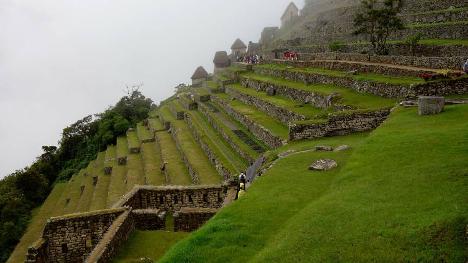 Terraces at Machu Picchu