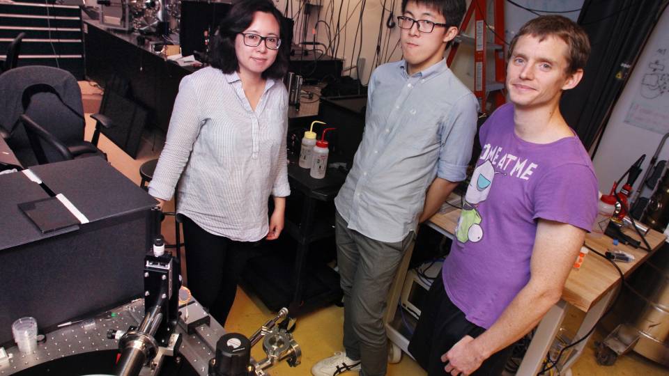 Nathalie de Leon, Ding Huang and Brendon Rose