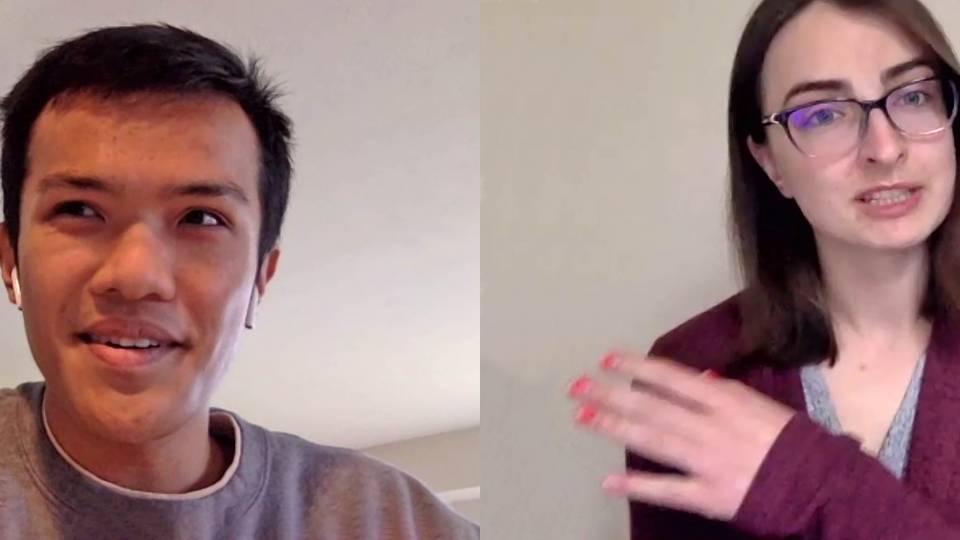 Benito Buksh and Marissa Lavagnino