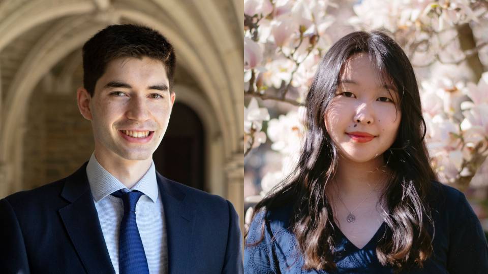 Taishi Nakase and Lucy Wang