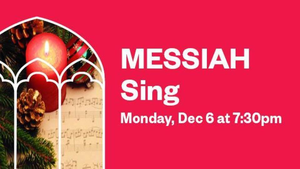 Messiah Sing Community SingAlong