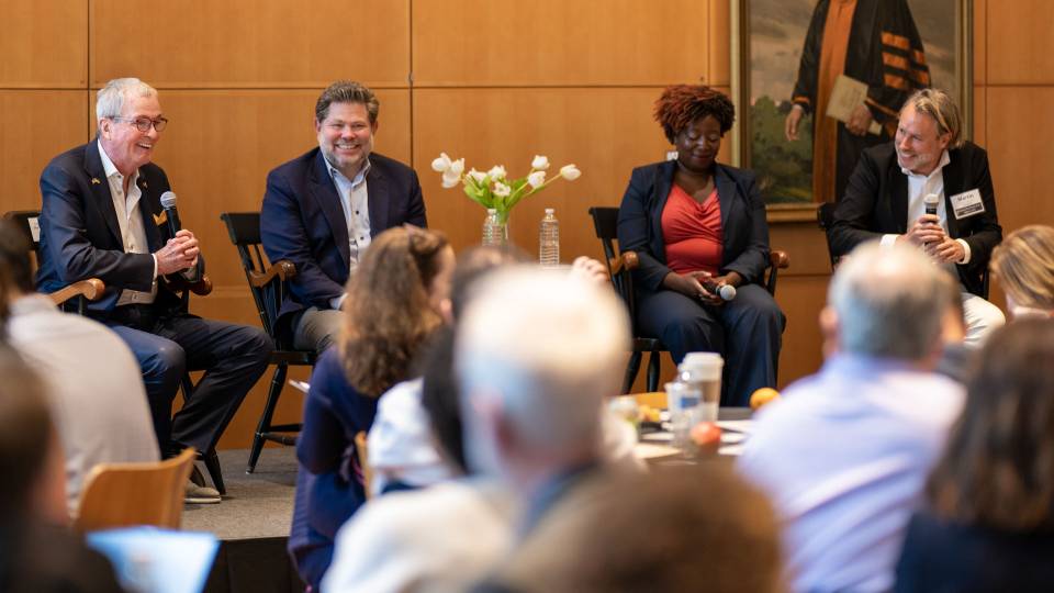 Governor Murphy will fellow panelists