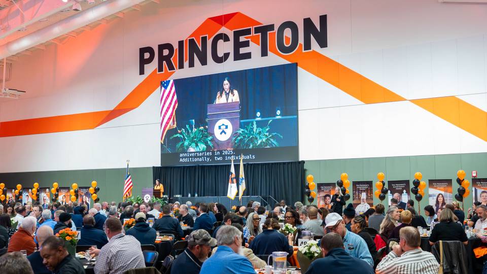 Princeton staff members attend luncheon