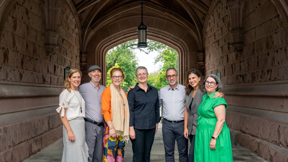 Princeton's residential college heads together on campus