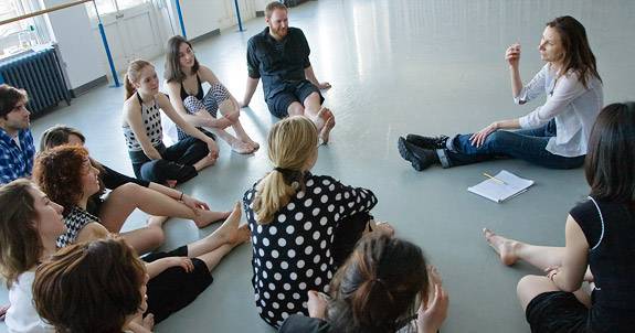 Susan Marshall teaching