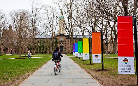 LGBT Conference flags