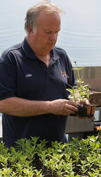 Greenhouse Grounds Foreman John Wisniewski