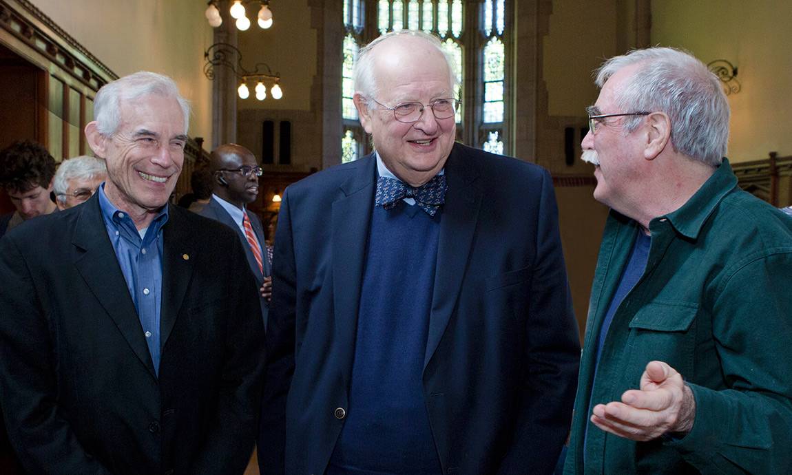 Angus Deaton with Christopher Sims and Eric Wieschaus