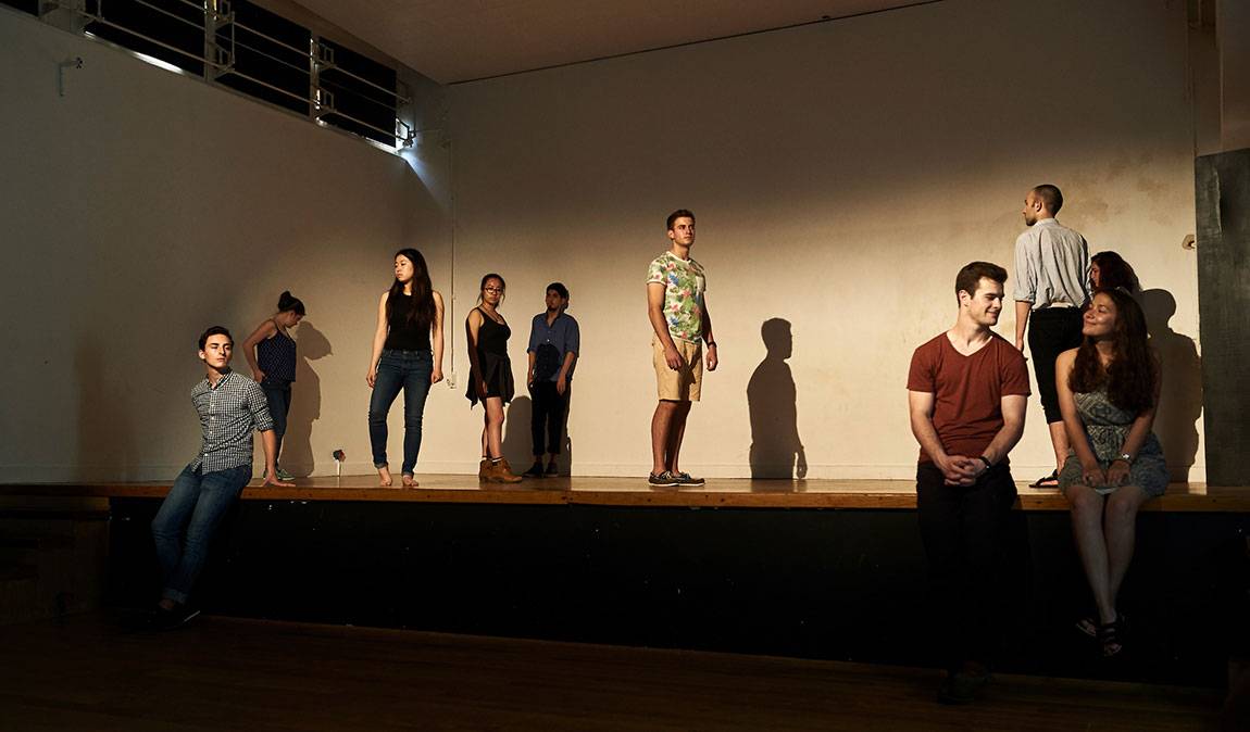 A Tale of Two Countries: France - students rehearse at Paris National Conservatory for the Dramatic Arts