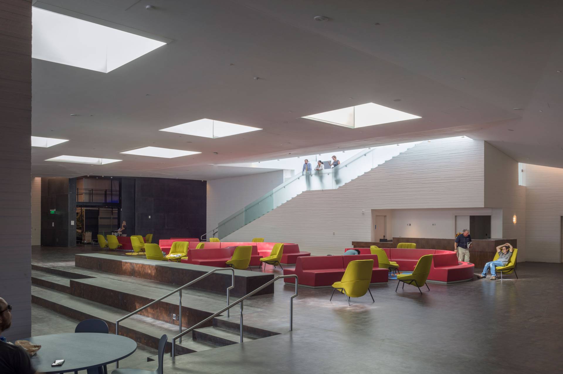 Interior of Forum in Lewis Arts complex