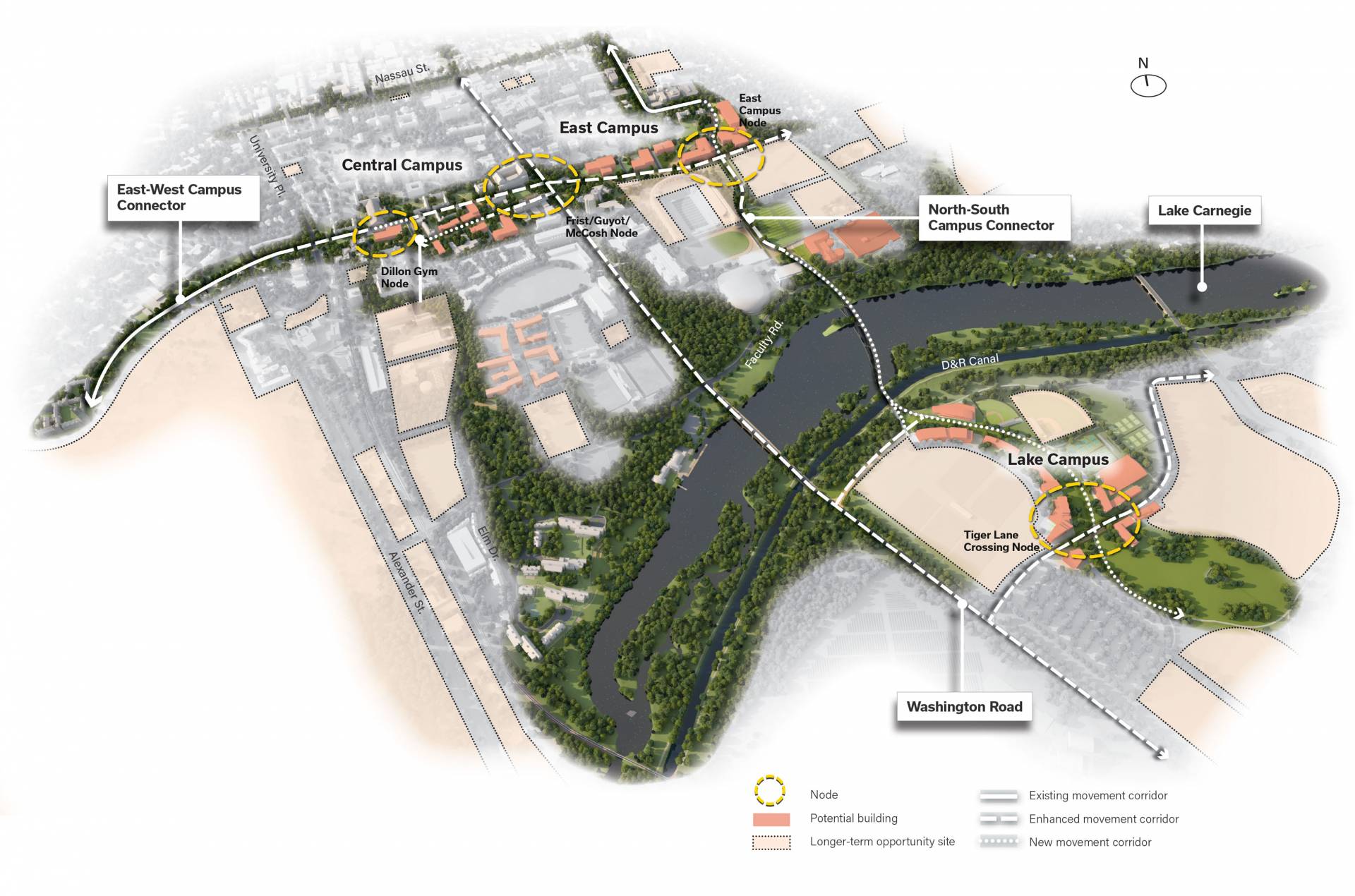 Princeton Issues Planning Framework To Guide Campus Development   2017 Campus Plan 31 D 