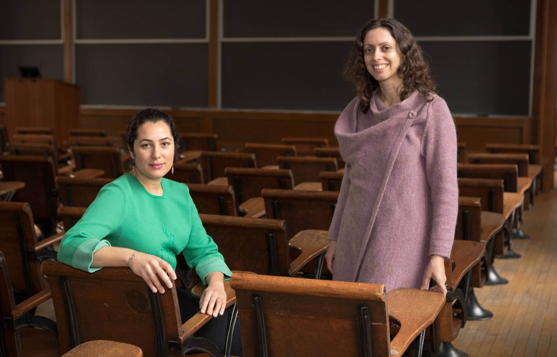 Tala Khanmalek and Elena Fratto