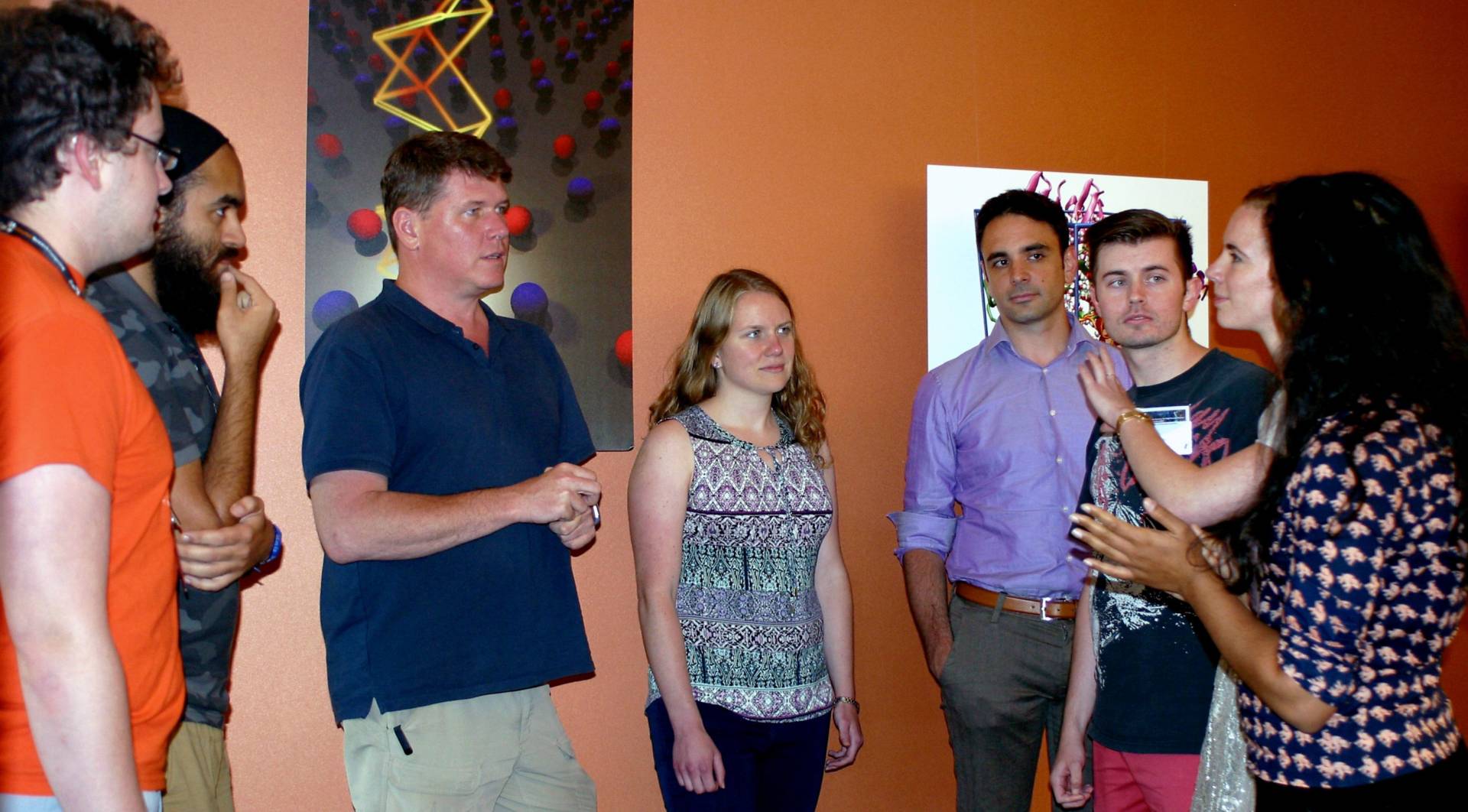 Students in discussion