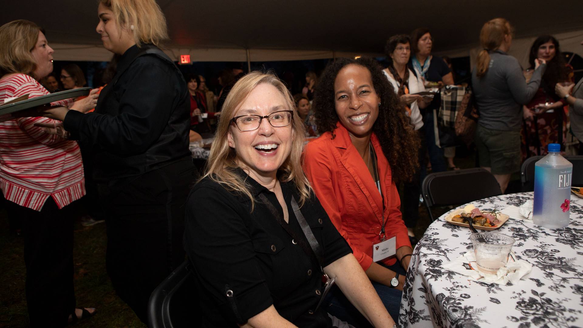 Carol Novak and Mishan Charles