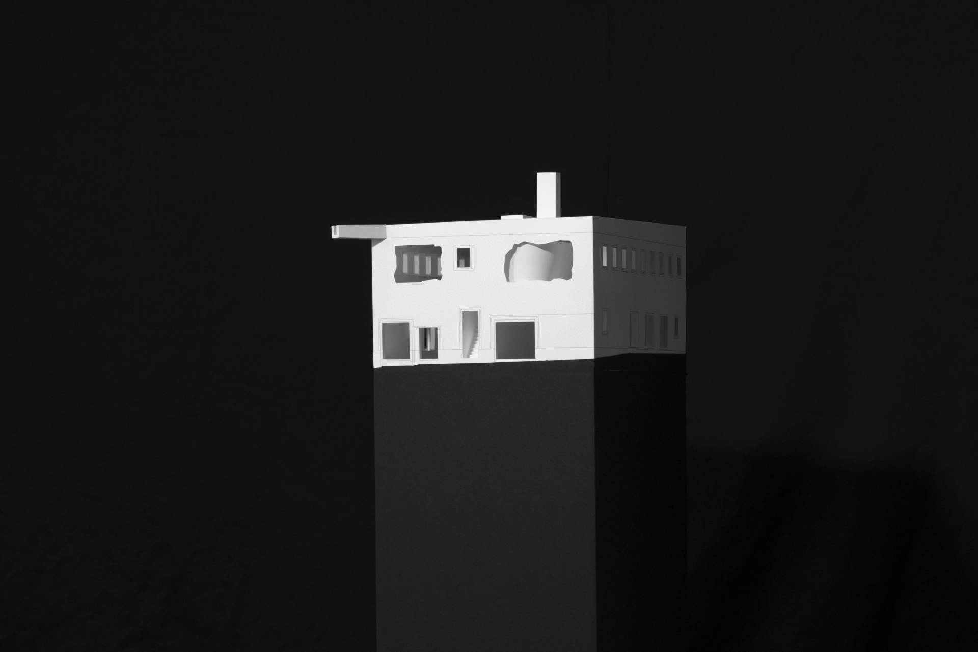 House number 7 in the architecture exhibit