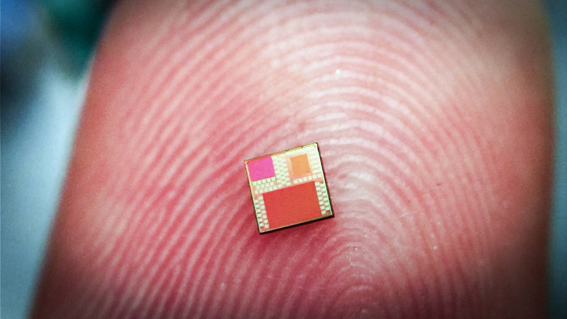 inside silicon chip