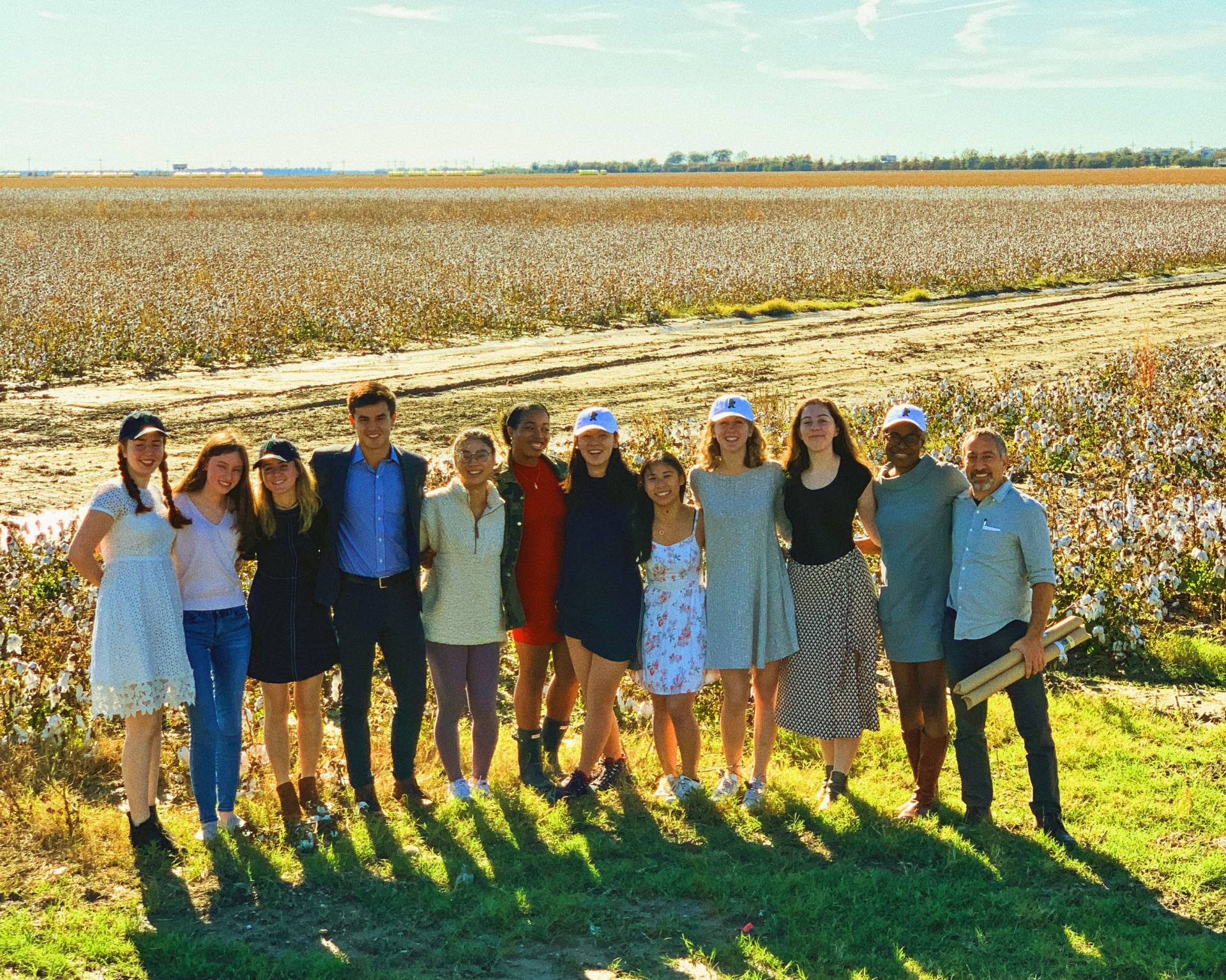 Group of students at Mount Bayou