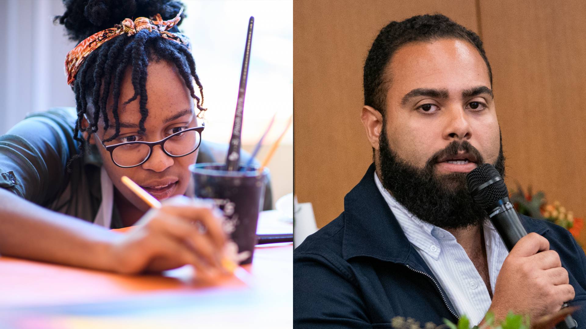 Pria Jackson (left) and Jael Hernández-Vásquez (right)