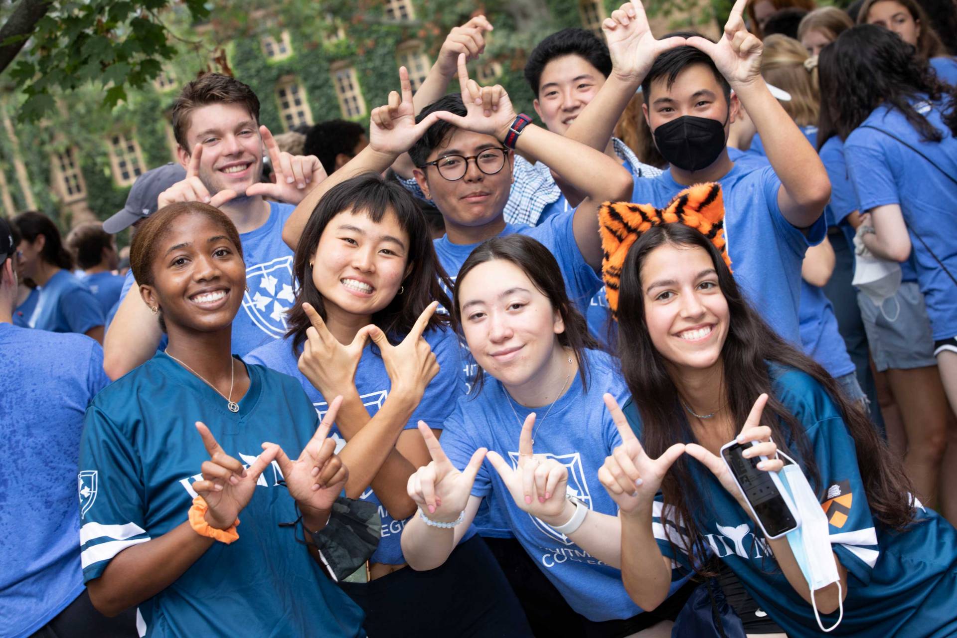 Students from Whitman College