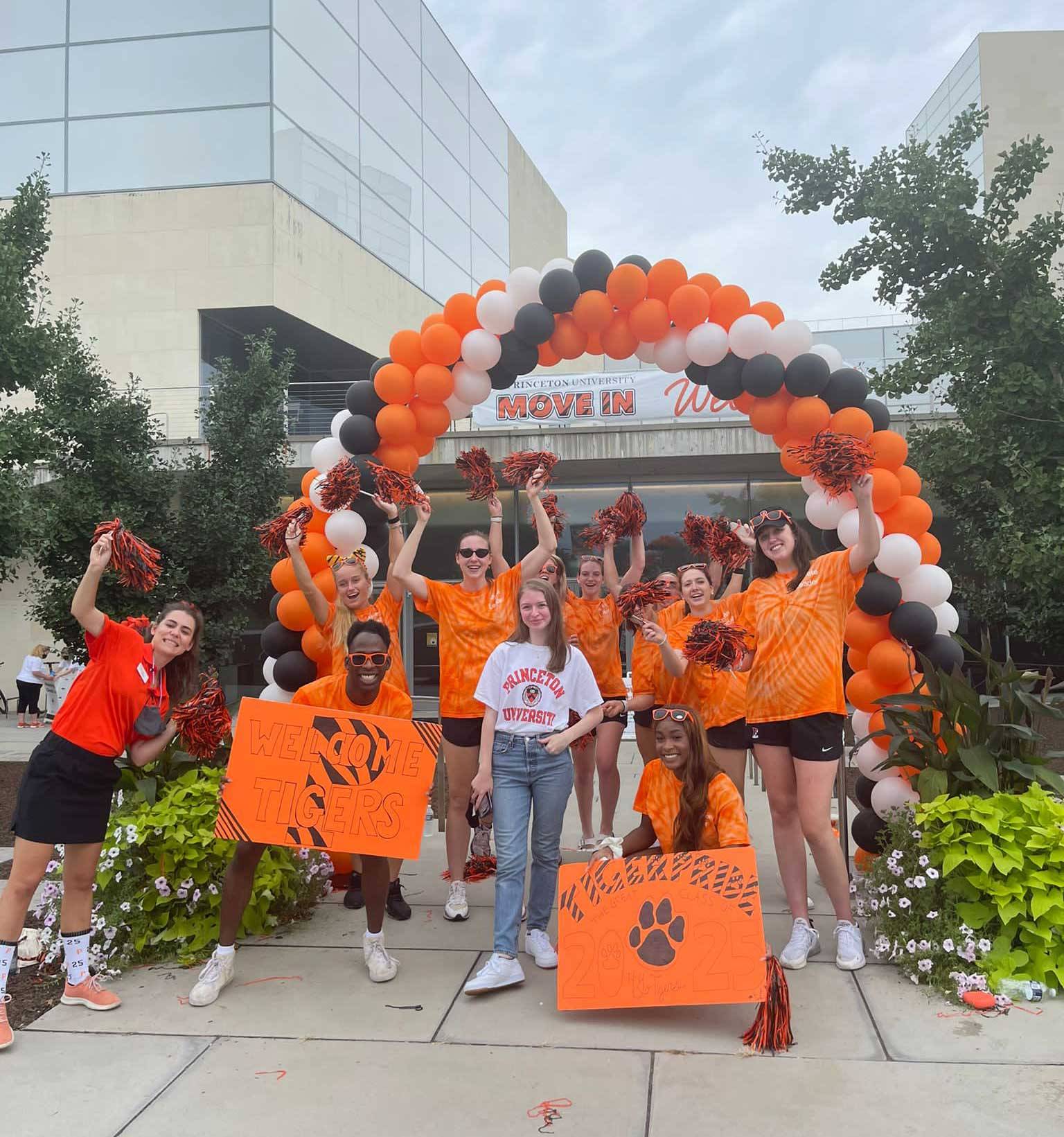 Princeton’s Class of 2025 arrives from around the globe, embracing