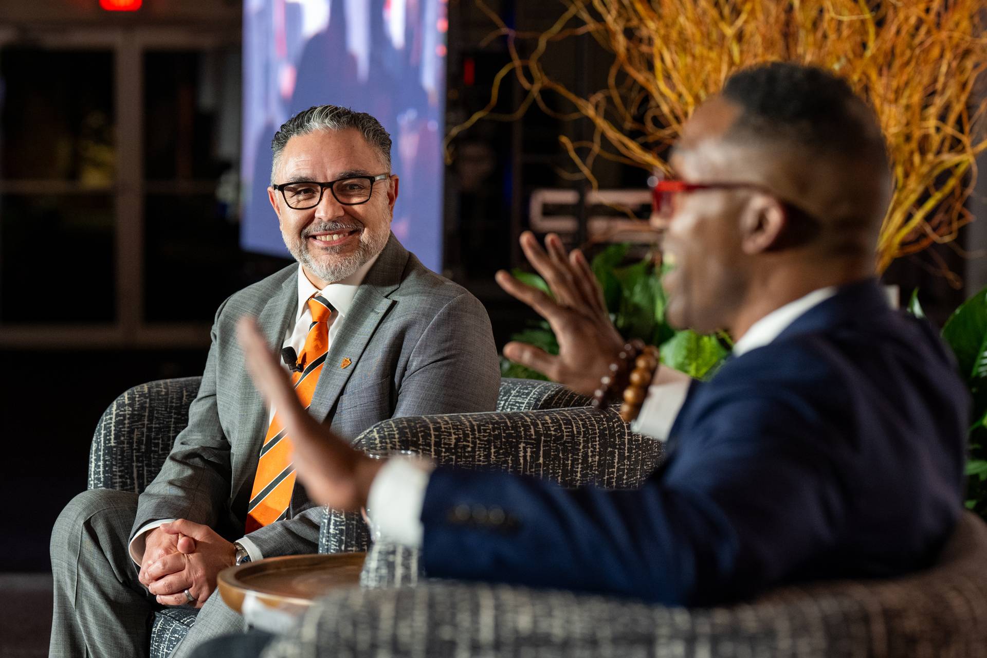 José A. Quiñonez *98 in conversation with