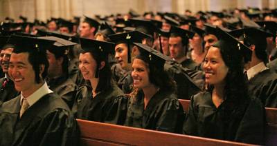 Laughter in the chapel